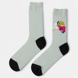 Engel des Friedens und der Harmonie Socken