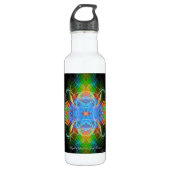 Engel des Glücks und des Glücks Edelstahlflasche (Vorderseite)