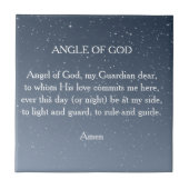 Engel des Gottes Fliese (Vorderseite)