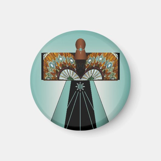 Engel des Grüns Magnet (Vorne)