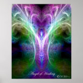 Engel des Heilplakats Poster (Vorne)