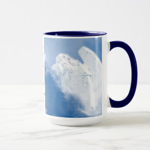 Engel des Herrn Encamps um dich, Psalm 34:7 Tasse