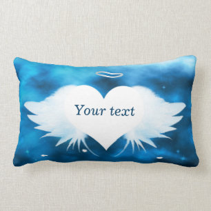 Engel des Herz-lumbalen Kissens 13 X 21 Lendenkissen