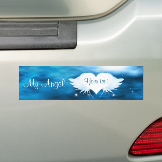 Engel des Herzens Autoaufkleber (Auf Auto)