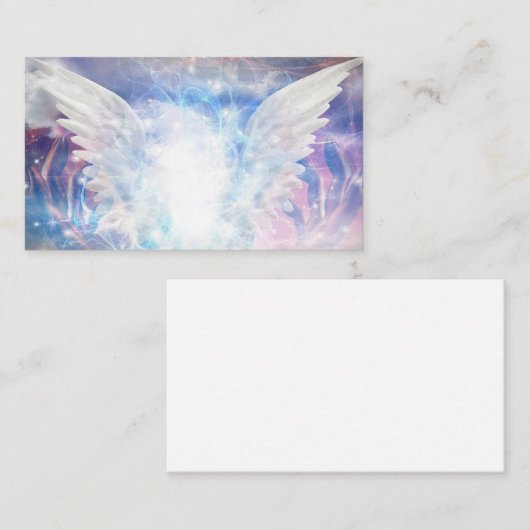 Engel des Lichtes Visitenkarte (Vorne/Hinten)