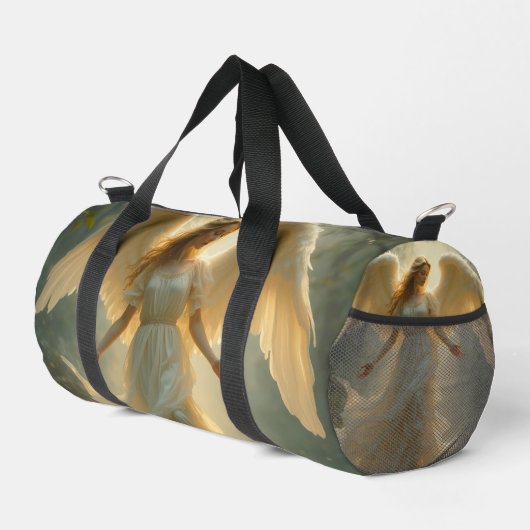 Engel des Lichts Duffle Bag (Rechte Ecke)