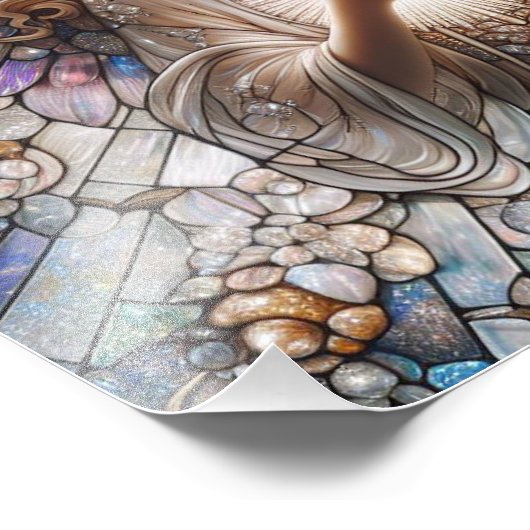 Engel des Lichts Fotodruck (Ecke)