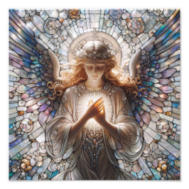 Engel des Lichts Fotodruck