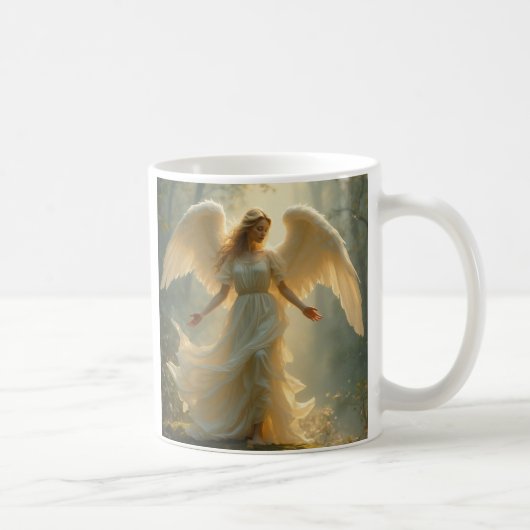 Engel des Lichts Kaffeetasse (Rechts)