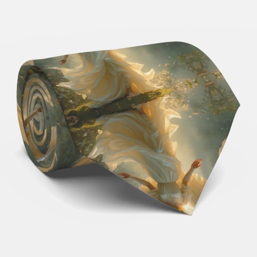 Engel des Lichts Krawatte (Gerollt)