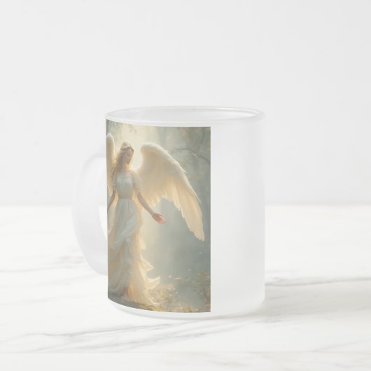 Engel des Lichts Mattglastasse (Vorderseite Links)
