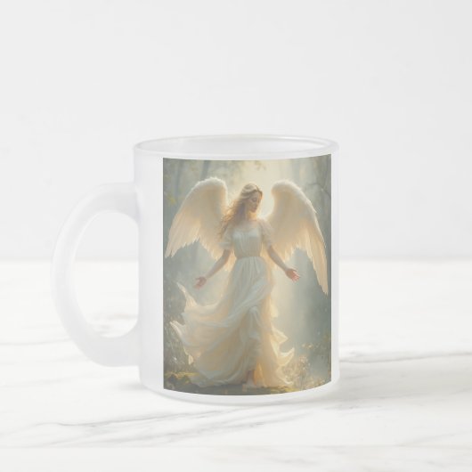 Engel des Lichts Mattglastasse (Links)
