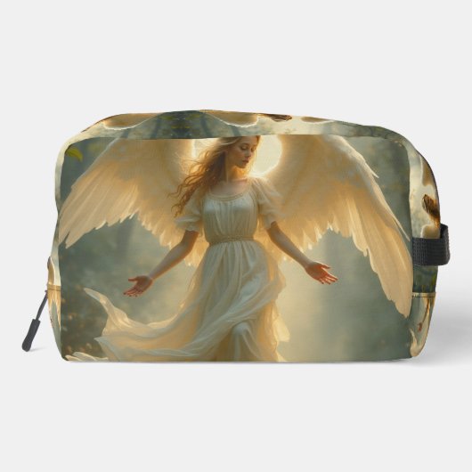 Engel des Lichts Waschbeutel (Rückseite)