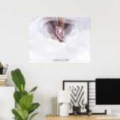 Engel des Morgens Poster (Heimbüro)