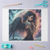 Engel des nächtlichen Gewebes Seidenpapier (Basteln)