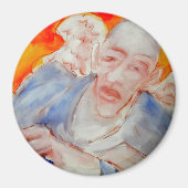 Engel des Reisemagnets Magnet (Vorne)