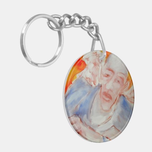 Engel des Schlüsselanhängers Schlüsselanhänger (Vorderseite links)