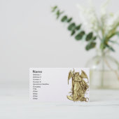 Engel des Schutzes Visitenkarte (Stehend Vorderseite)