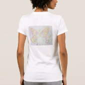 Engel des Shirts des benutzerdefinierten Herzens (Rückseite)