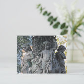 Engel des Springbrunnens, Central Park Postkarte (Stehend Vorderseite)