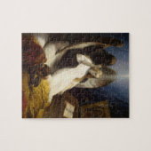 Engel des Todes (Gehe zum Himmel) (Horace Vernet) Puzzle (Horizontal)