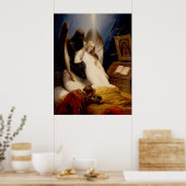 Engel des Todes - Horace Vernet - 1851 Poster (Küche)