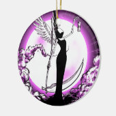 Engel des Todes Keramikornament (Links)