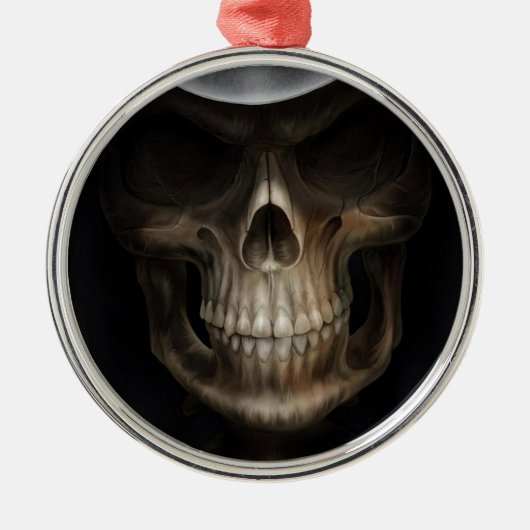 Engel des Todes Silbernes Ornament (Vorne)