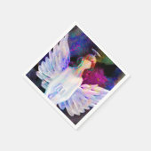 Engel des "Tranquility Standard" Cocktail Napkins Serviette (Ecke)