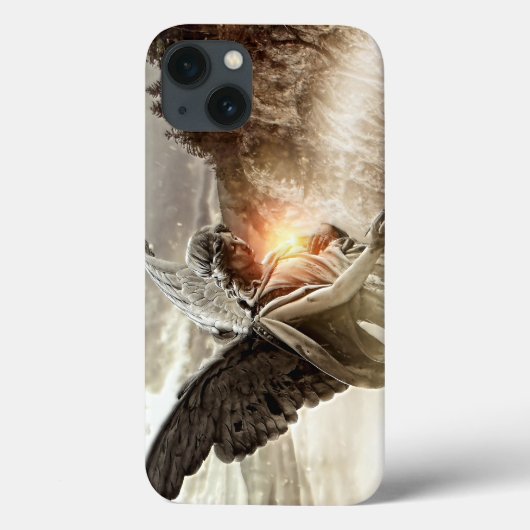 Engel des unglücklichen Fall-Mate-iPhone-Falls Case-Mate iPhone Hülle (Rückseite)