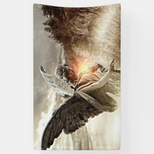 Engel des Unglücks Banner (Vertikal)