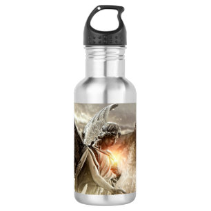 Engel des Unglücks Edelstahlflasche