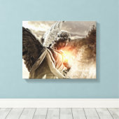 Engel des Unglücks Leinwanddruck (Insitu (Holzboden))