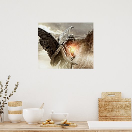 Engel des Unglücks Poster (Küche)