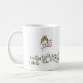 Engel des WeihnachtenCH-010 Kaffeetasse (Links)