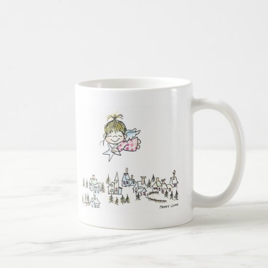 Engel des WeihnachtenCH-010 Kaffeetasse (Rechts)