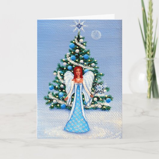 "Engel des weißen Weihnachten " (Vorderseite)