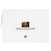 Engel Detail, Schutzheilige von Modena von Guercin (Rückseite Horizontal)