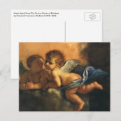 Engel Detail, Schutzheilige von Modena von Guercin Postkarte (Vorne/Hinten)