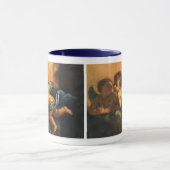 Engel Detail, Schutzheilige von Modena von Guercin Tasse (Zentrum)