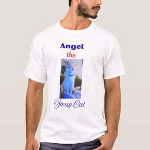 Engel die freche Katze T-Shirt