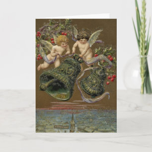 Engel, die in Weihnachten 1906 schellen