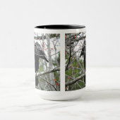 Engel die Krähen-Kaffee-Tasse Tasse (Zentrum)