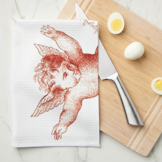 Engel die Liebe Handtuch (Viertel Falte)