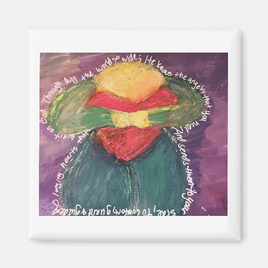 Engel, die Sie brauchen Magnet (Vorne)