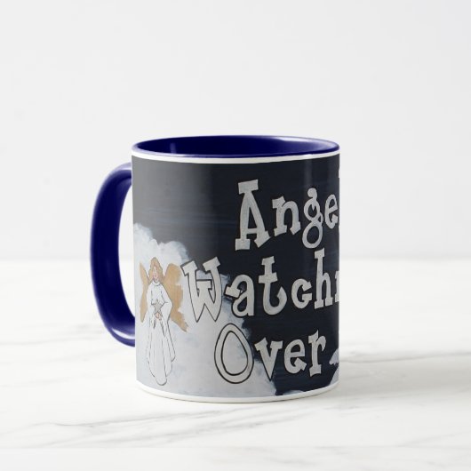Engel, die über mich Tasse aufpassen (Vorderseite Links)