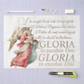 Engel, die wir über die Weihnachtszeit des Hochfra Seidenpapier (Handwerk)