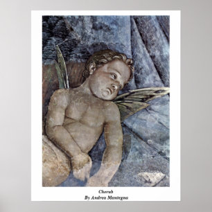 Engel durch Andrea Mantegna Poster