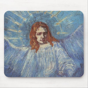 Engel durch Vincent van Gogh Mousepad