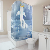 Engel Duschvorhang (Beispiel)